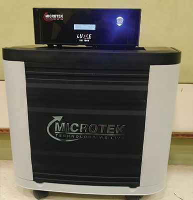 Microtek inverter setup